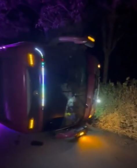 תיעוד התאונה בלאוס