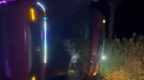 תאונת אוטובוס שנייה בתוך יממה בלאוס: 18 ישראלים נפצעו