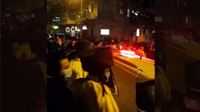עימותים בין שוטרים לתושבים סמוך לשכונת מאה שערים בירושלים 04.07.20