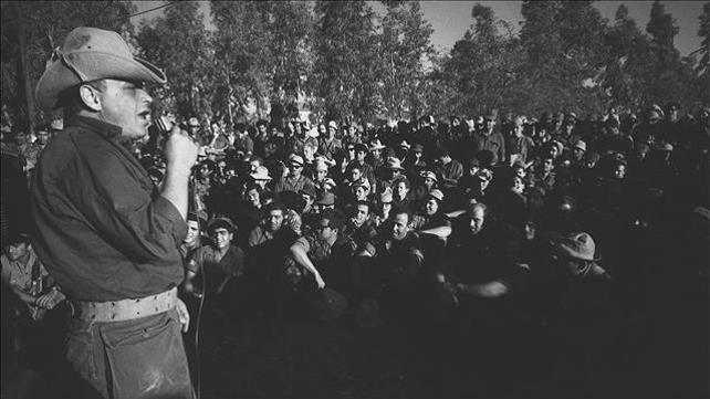 אריק לביא שר לחיילים בזמן מלחמת ששת הימים, 1967