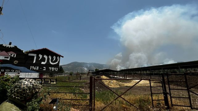 שריפה בקיבוץ שניר