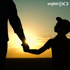 Parent and child holding hands
