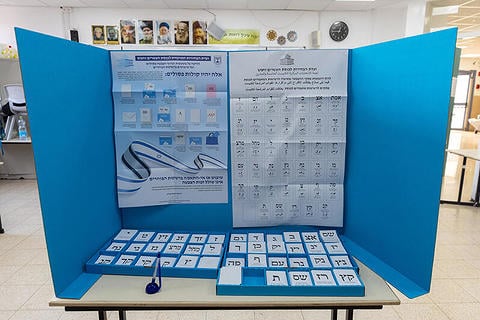 פרגוד הצבעה בירושלים בבחירות לכנסת ה-25, 2022