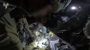 חיילי צה"ל בבסיס חמאס בצפון הרצועה