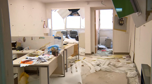 בין בית חולים לאתר בנייה: סורוקה מנסה להשתקם אחרי הפגיעה הישירה