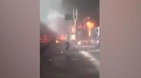 מצרים: עשרות הרוגים ופצועים בשריפה בתחנת רכבת באזור קהיר