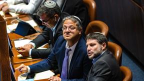 שר האוצר בצלאל סמוטריץ והשר לביטחון לאומי איתמר בן גביר