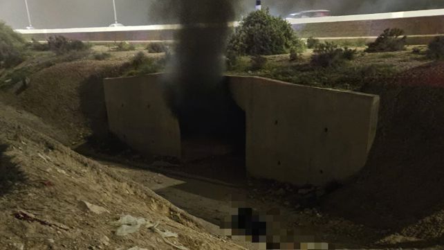 זירת הרצח בנאות חובב