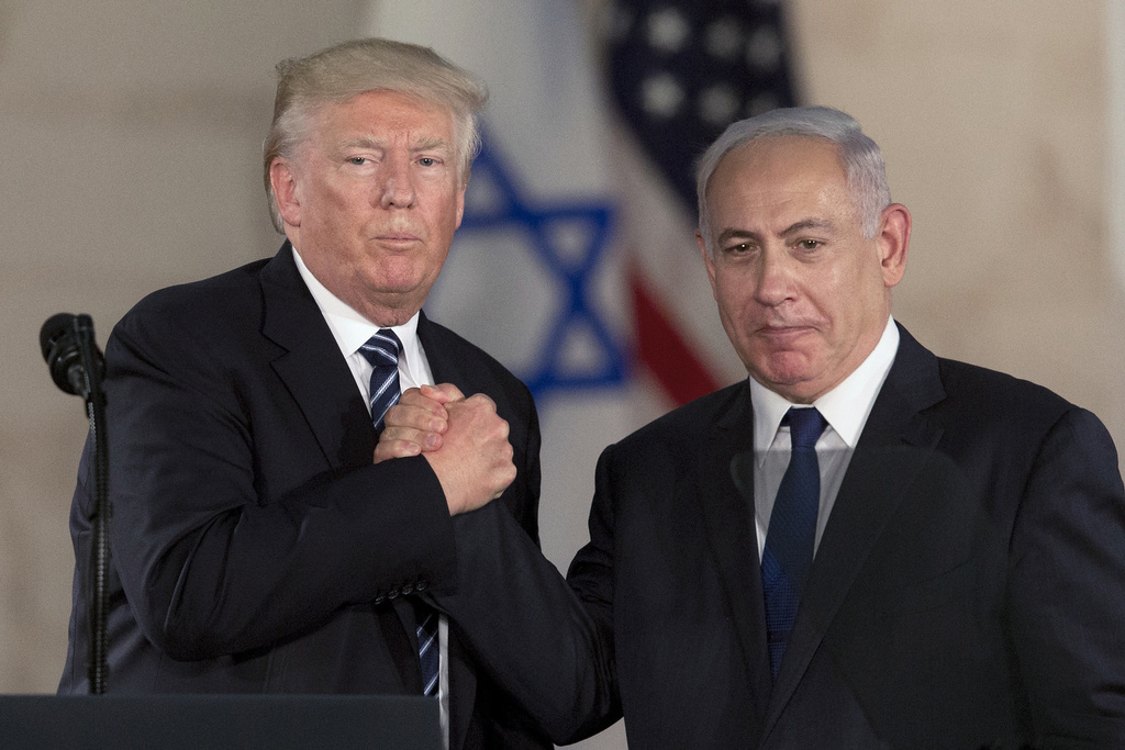 ראש הממשלה בנימין נתניהו עם נשיא ארצות הברית דונלד טראמפ, 2017
