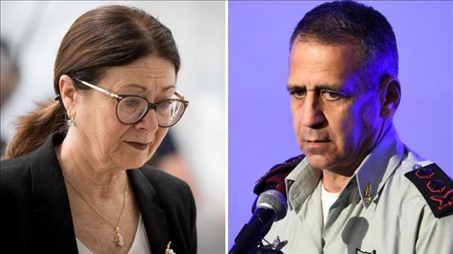 הרמטכ"ל אביב כוכבי ואסתר חיות
