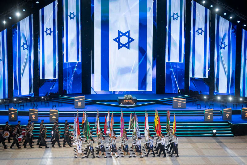 חזרות לטקס המשואות 2026