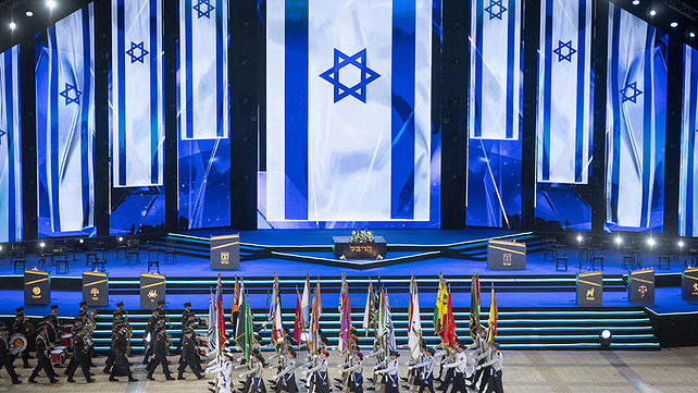 חזרות לטקס המשואות 2026