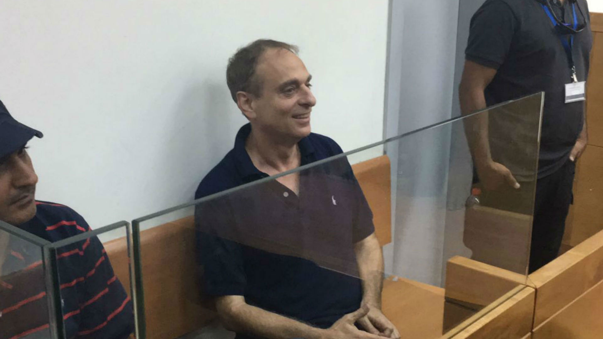 השר לשעבר מודי זנדברג בבית המשפט