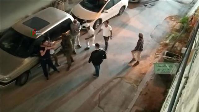 חייל מציל פלסטיני מיהודים בחברון 13.06.20