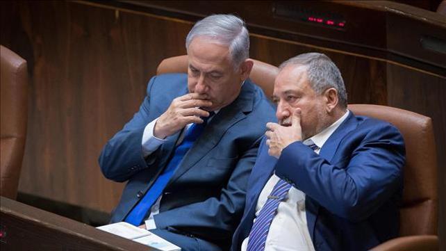 נתניהו וליברמן, בשלהי 2017