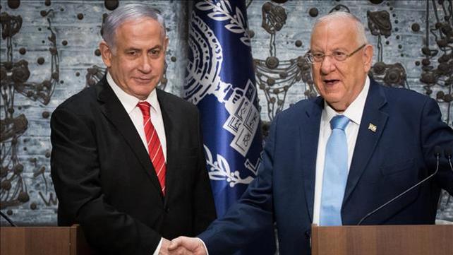 בנימין נתניהו מקבל את המנדט מהנשיא ראובן ריבלין 