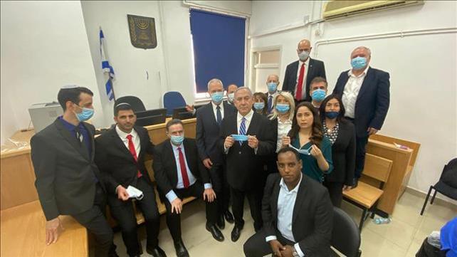נתניהו בבית המשפט