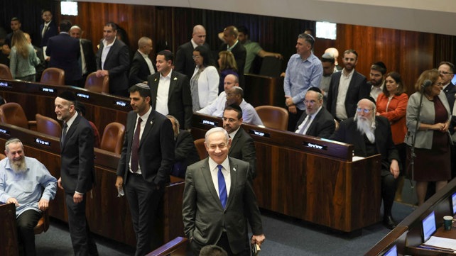 הדיון על החלת דין הרציפות על חוק הגיוס, יוני 2024