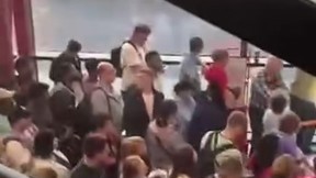 תור בשדה תעופה במוסקווה