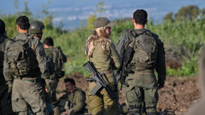 חיילי צה"ל בתרגיל ברמת הגולן, אפריל 2023