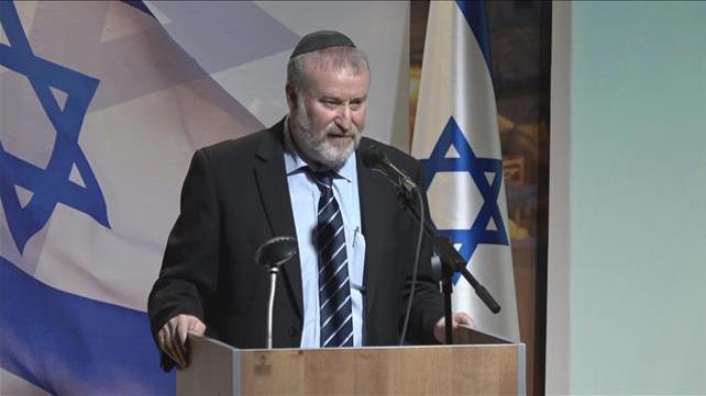 אביחי מנדלבליט  בטקס פרידה משי ניצן 18.12.19