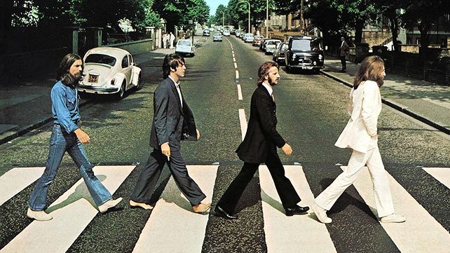 עטיפת האלבום Abbey Road של הביטלס, 1969