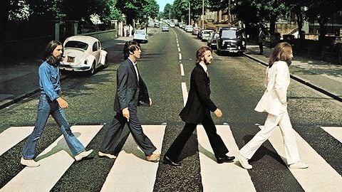 עטיפת האלבום Abbey Road של הביטלס, 1969