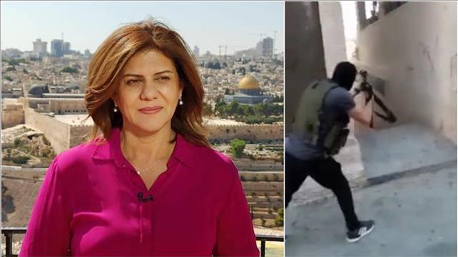 עיתונאית, אל-ג'זירה, שירין אבו עאקלה, ירי, ג'נין, זירה, 11.5.22