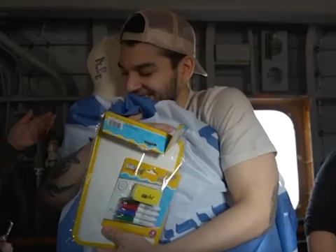 יוסף חיים אוחנה ובר קופרשטיין במסוק