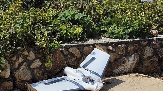 כטב"ם איסוף של חיזבאללה שאותר בגליל העליון