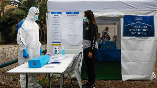 אוהל הצבעה ייעודי בת"א לנמצאים בבידוד ביתי מחשש לקורונה