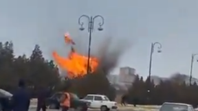 התרסקות כטב"ם איראני באזרבייג'אן