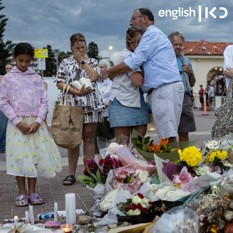Floral tributes to victims of Bondi Beach mass shooting attack