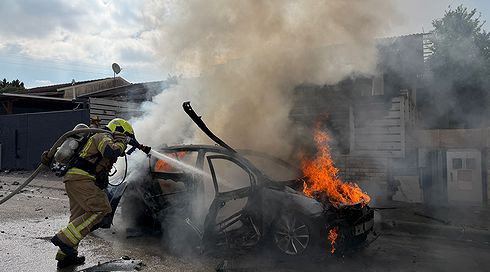 חשד לחיסול: בן כ-30 נהרג בפיצוץ רכב בעפולה