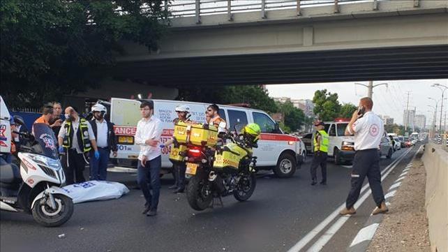 תאונת דרכים בה נהרג רוכב אופנוע סמוך לגבעת שמואל, 01.10.21