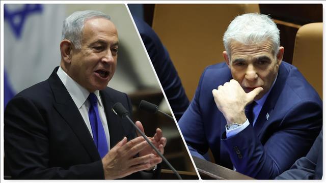 ספליט נתניהו לפיד הצגת השבעת ממשלה מליאה, 29.12.22