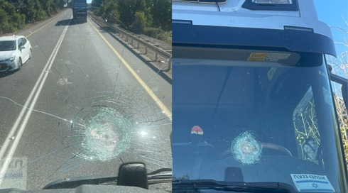תקרית אחר תקרית: נערים יידו אבנים לעבר משאית סיוע לעזה