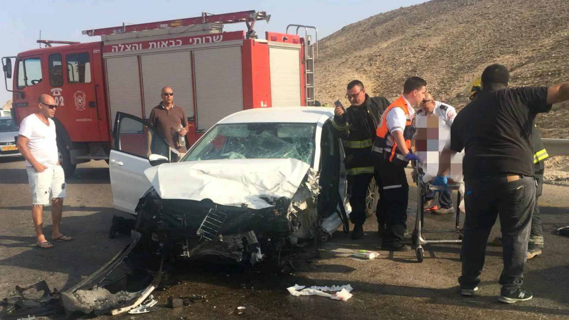 תאונת הדרכים בכביש 224