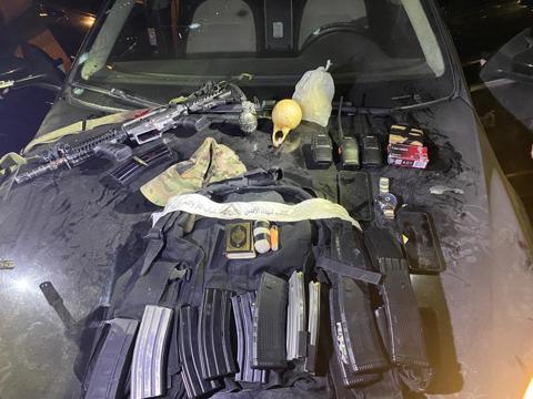 מחבלים נשק רובה M16 שכם חווארה