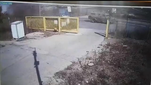 מתוך תיעוד פגיעת טיל הקורנט מצלמות האבטחה ליד היישוב אביבים 3 בספטמבר