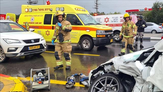 תאונת דרכים סמוך למשואות יצחק, 07.02.23