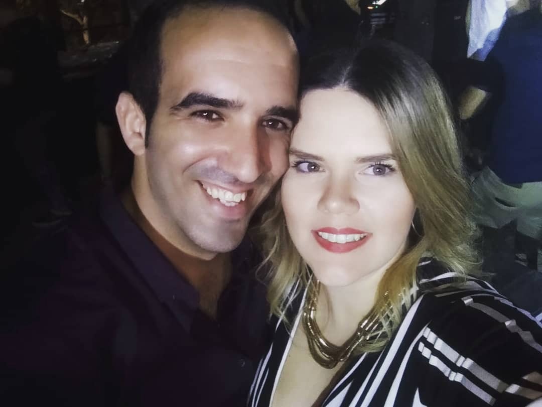 תמרה בייטלמן אשרם ובעלה