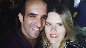 תמרה בייטלמן אשרם ובעלה