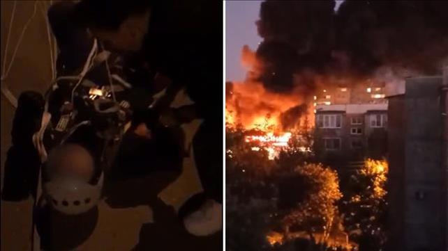 מטוס רוסי התרסק על בניין מגורים במדינה 17.10.22