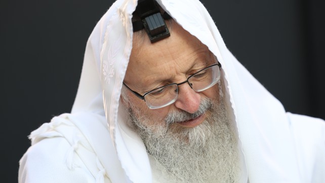 הרב שמואל אליהו הרב של העיר צפת
