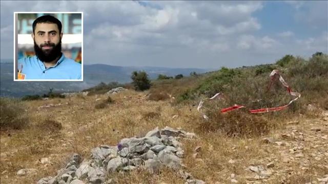 עלי חרב והאזור שבו נדקר למוות ליד אריאל, יוני 2022