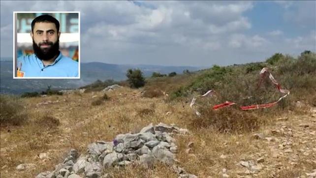 עלי חרב והאזור שבו נדקר למוות ליד אריאל, יוני 2022