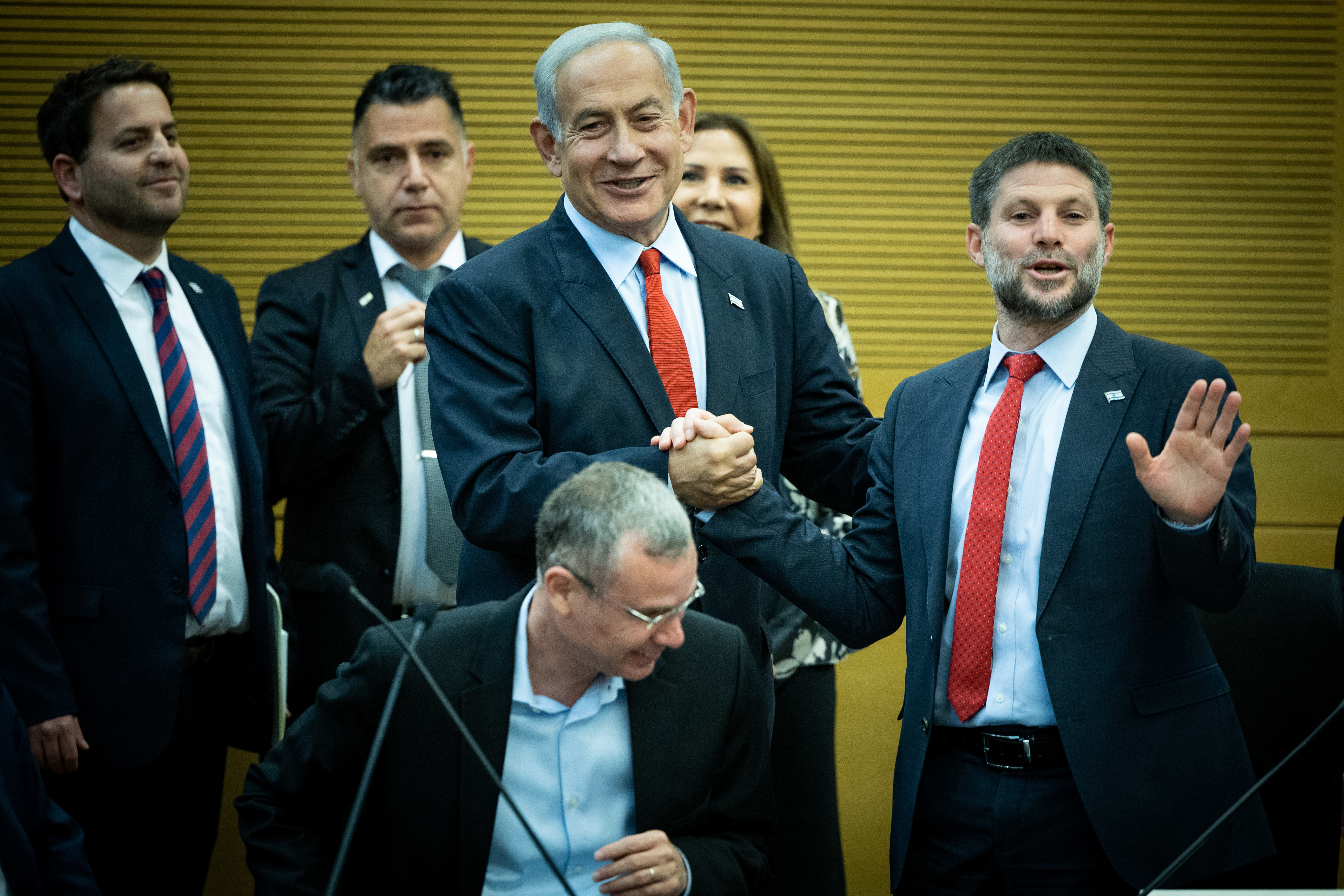 לוין, סמוטריץ' נתניהו 