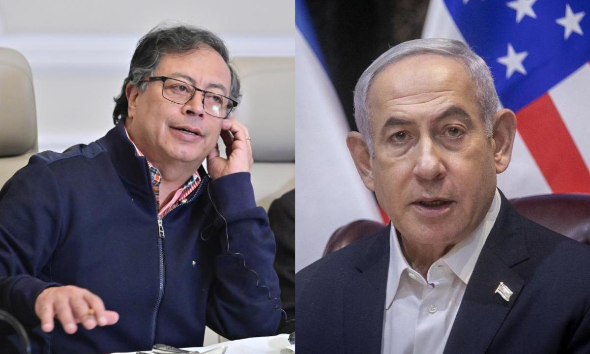 נשיא קולומביה ונתניהו