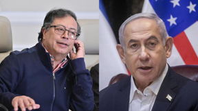 נשיא קולומביה ונתניהו